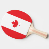Canadese vlag tafeltennisbatje (Zijkant)
