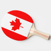 Canadese vlag tafeltennisbatje (Zijkant)