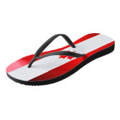 Canadese vlag teenslippers (Schuin)