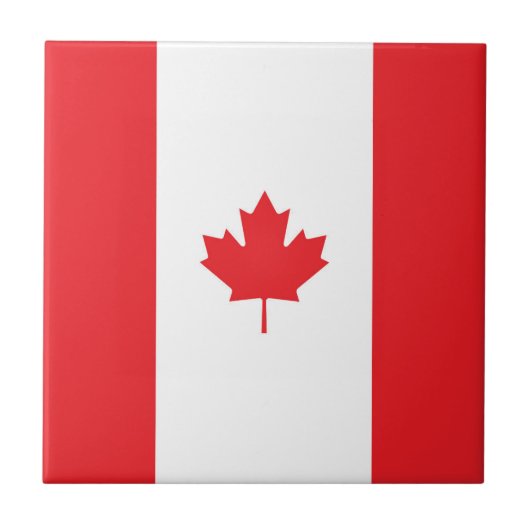 Canadese vlag tegeltje (Voorkant)