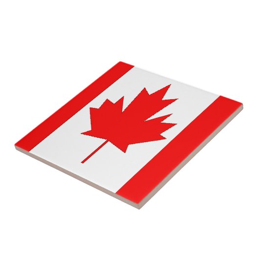 Canadese vlag tegeltje (Zijkant)