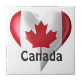 Canadese vlag tegeltje (Voorkant)