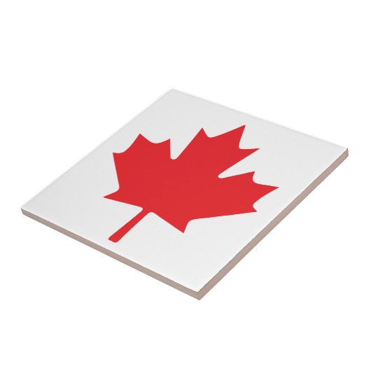 Canadese vlag tegeltje (Zijkant)