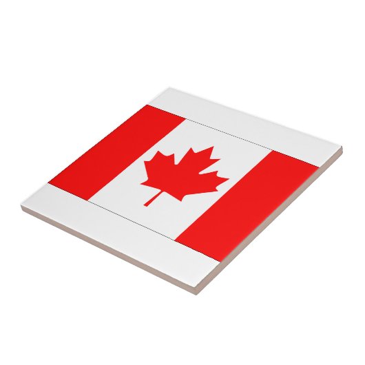 Canadese vlag tegeltje (Zijkant)