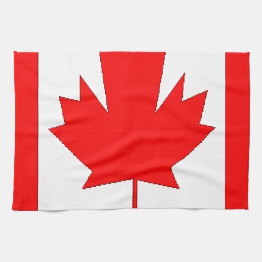 Canadese vlag theedoek (Horizontaal)