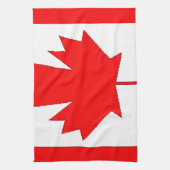 Canadese vlag theedoek (Verticaal)