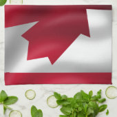 Canadese vlag theedoek (Gevouwen)