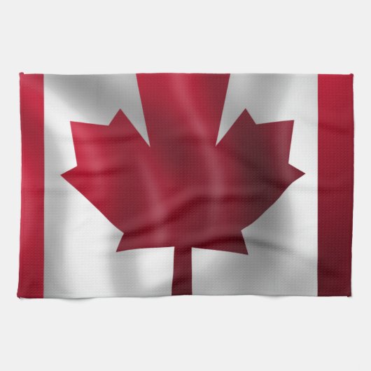 Canadese vlag theedoek (Horizontaal)