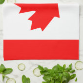 Canadese vlag theedoek (Gevouwen)