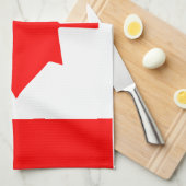 Canadese vlag theedoek (Quarter Fold)