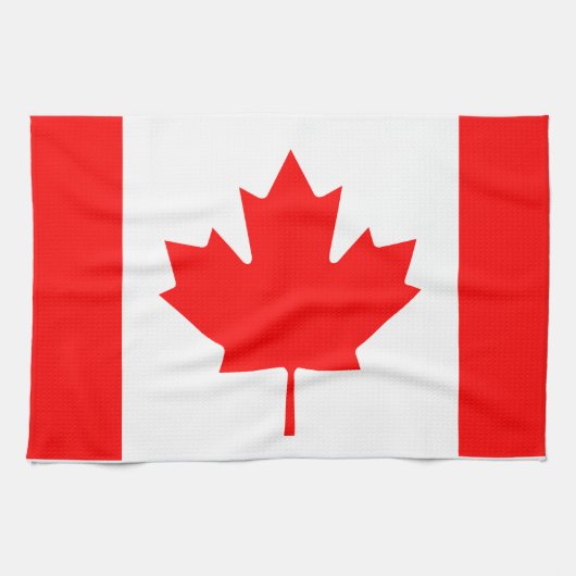Canadese vlag theedoek (Horizontaal)