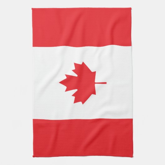 Canadese vlag theedoek (Verticaal)