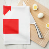 Canadese vlag theedoek (Quarter Fold)