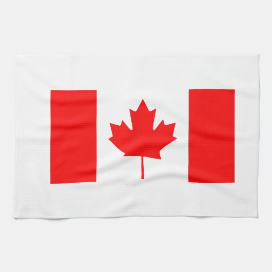 Canadese vlag theedoek (Horizontaal)