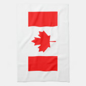 Canadese vlag theedoek (Verticaal)