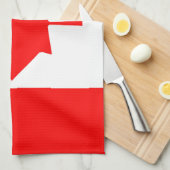 Canadese vlag theedoek (Quarter Fold)