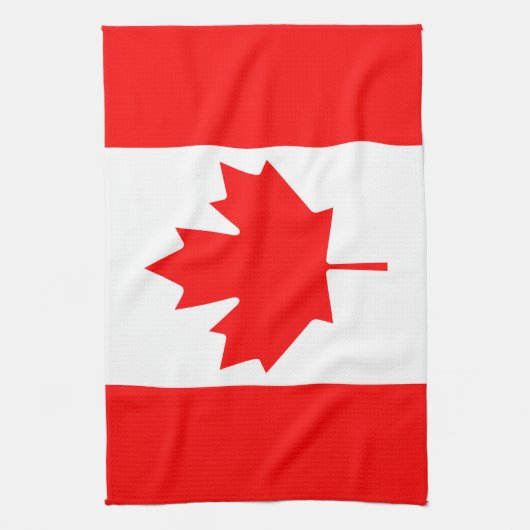 Canadese vlag theedoek (Verticaal)