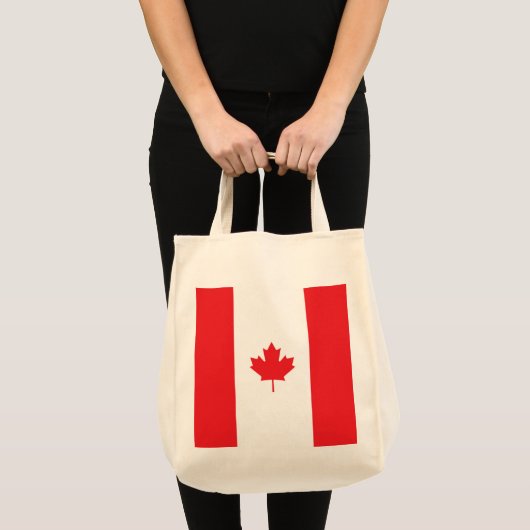 Canadese vlag tote bag (Voorkant (product))