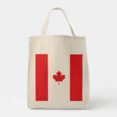 Canadese vlag tote bag (Achterkant)