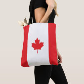 Canadese vlag tote bag (Dichtbij)