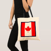 Canadese vlag tote bag (Voorkant (product))