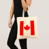 Canadese vlag tote bag (Voorkant (product))
