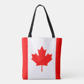 Canadese vlag tote bag (Achterkant)