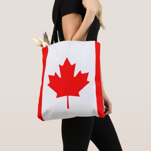 Canadese vlag tote bag (Dichtbij)