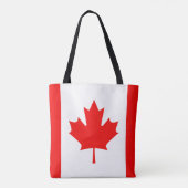 Canadese vlag tote bag (Achterkant)
