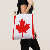 Canadese vlag tote bag (Dichtbij)