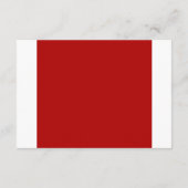 Canadese vlag trouwgegevens informatiekaartje (Achterkant)