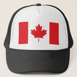 Canadese vlag trucker pet