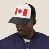 Canadese vlag trucker pet (In situ)