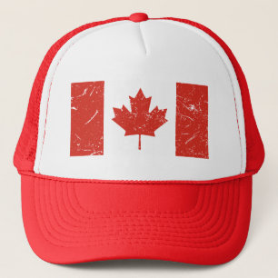 Canadese vlag trucker pet