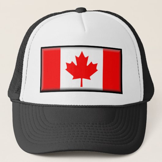 Canadese vlag trucker pet (Voorkant)