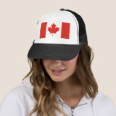 Canadese vlag trucker pet (In situ)