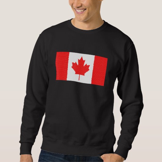 Canadese vlag trui (Voorkant)
