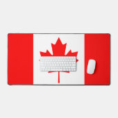 Canadese vlag van Canada aangepaste XL muismat Bureaumat (Keyboard & Muis)