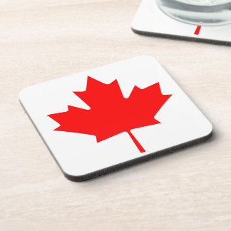 Canadese vlag van Canada Maple Leaf Drankjes Onderzetter
