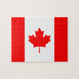 Canadese vlag van Canada Maple Leaf Legpuzzel