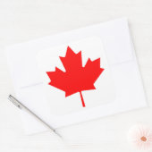 Canadese vlag van Canadese Stickers met rode makre (Envelop)