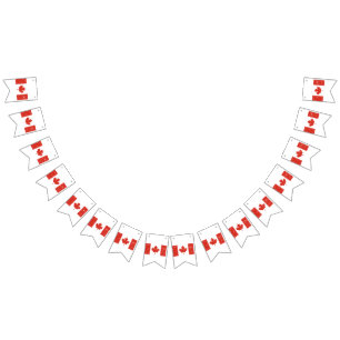 Canadese vlag vlaggetjes