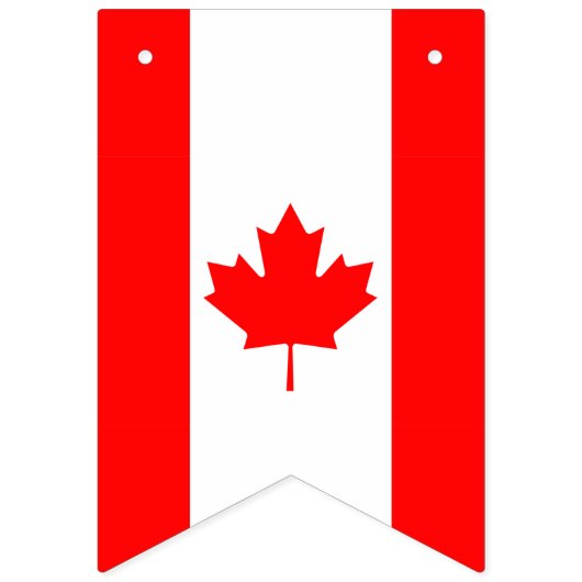 Canadese vlag vlaggetjes (Derde vlag)