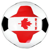 Canadese vlag voetbal (Gedraaid)