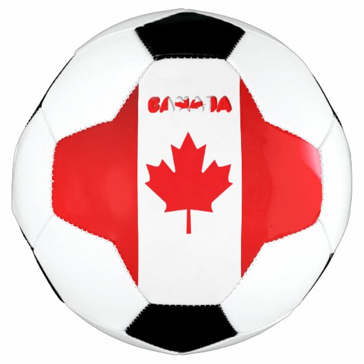 Canadese vlag voetbal (Voorkant)