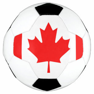 Canadese vlag voetbal