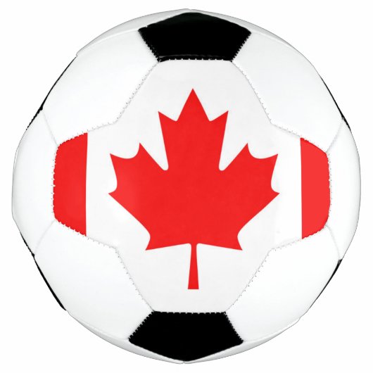 Canadese vlag voetbal (Voorkant)
