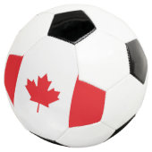 Canadese vlag voetbal (Drie kwart)