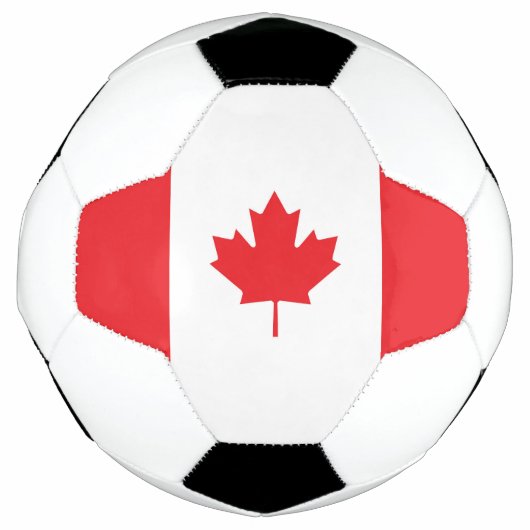Canadese vlag voetbal (Voorkant)