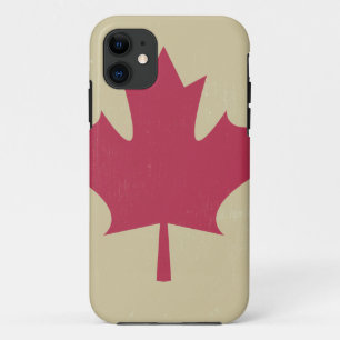 canadese vlag voor grunge iPhone 11 hoesje